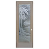 Pantry Door - Palm Sunset - Alder Clear - 24" x 84" - Knob on Right - Pull Open