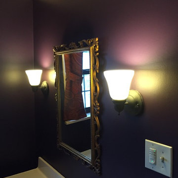 bathroom repair/skim coat/repaint/light remodel