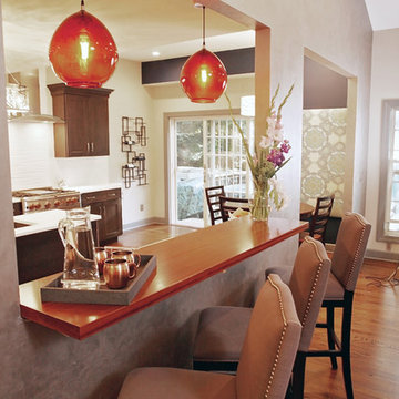 Open Concept Living Room & Kitchen