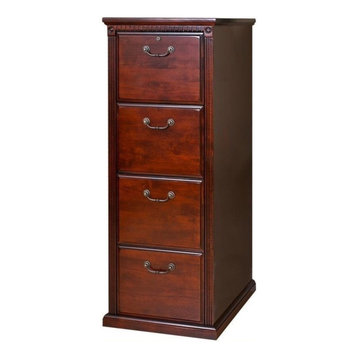 Martin Furniture Huntington Club 4 Drawer File Cabinet