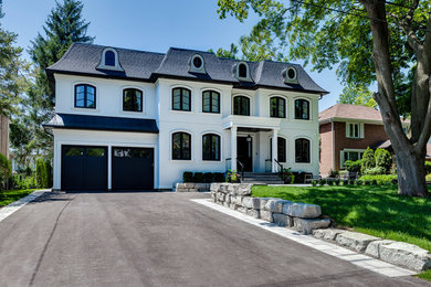 Transitional exterior home photo in Toronto