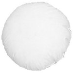 ComfyDown - Down Diameter Round Pillow Insert, 36" - MATERIAL: Filled with 95% feather, 5% down, Medium Density, and has a Top Quality, 233 thread count fabric cover, made of 100% Cotton, with downproof stitching for exceptional softness, and long lasting comfort.