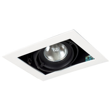 Jesco Mgp20-1Wb 1-Light Double Gimbal Recessed Line Voltage Fixture