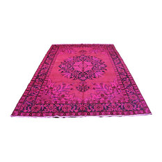 Hot Pink Area Rugs Roselawnlutheran West Of Hudson Hot Pink Antique Persian Tabriz Overdyed Rug 7u0027x10u0027
