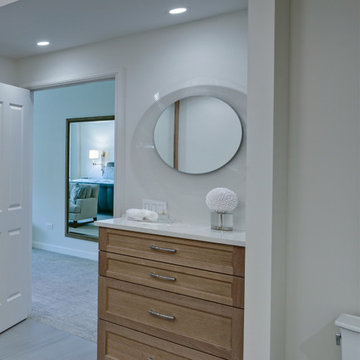 Chic High-Rise Primary Bathroom Makeover
