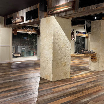 Reclaimed Longleaf Pine Flooring from San Antonio's Historic Crockett Building
