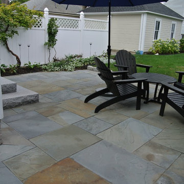 Full Color Natural Stone Patio