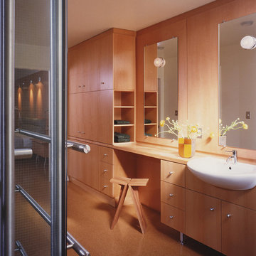 Custom Modern Master Bedroom and Bathroom