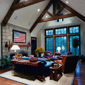Patriotic Living Room
