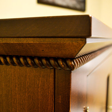 Automated TV Lift Cabinet in Solid Cherry (The Richmond)