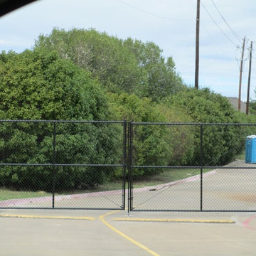 Double Chain Link Gates
