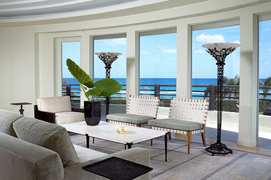 Example of a living room design in New York