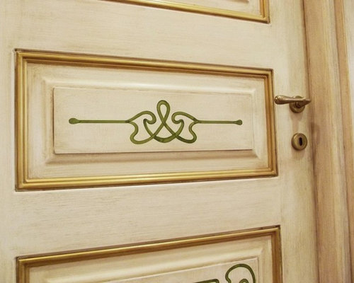 Porte interne decorate a mano Porte interne decorate