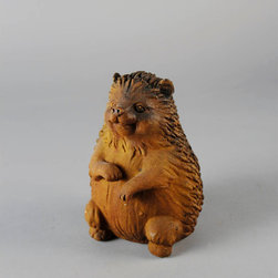 Animals FS8640 Hedgehog Statue in Sandstone - Garden Statues And Yard Art