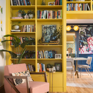 The Library: A Golden Embrace