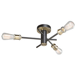 Industrial Flush-mount Ceiling Lighting by Lampclick