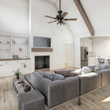 Modern Farmhouse Plan 009-00292 (Exclusive)