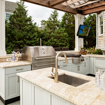 Outdoor Kitchen Featuring Evo Grill