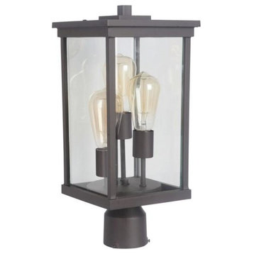 Craftmade Lighting Riviera III - Three Light Large Outdoor Post Lantern