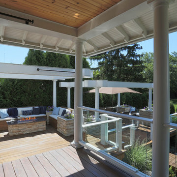 Elmhurst Multi-Level Deck with Outdoor Kitchen