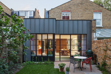Inspiration for a contemporary house exterior in London.