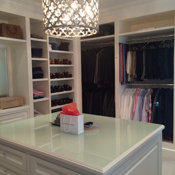 Master Closet Organization
