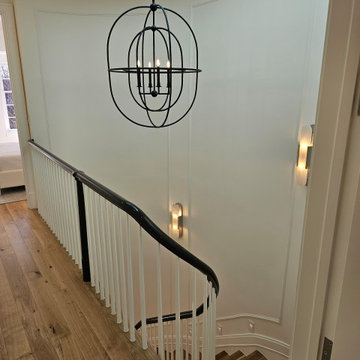 Project #131 | Three-Story Elliptical Staircase in Historic Home