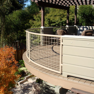 Elevated shade deck