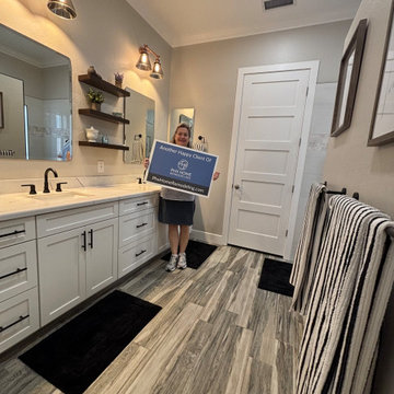 New Modern Primary Bathroom Remodel