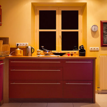 Rénovation maison habitation-conception cuisine - France