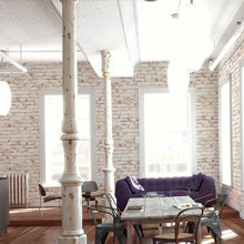Brick Wht washed & Exposed