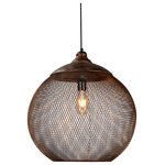 Legion Furniture - Legion Furniture Roosevelt Pendant, 19" - Add dimension to your space with the Roosevelt Pendant. This piece creates a focal point with warmth and striking details. It lights up your design and draws eyes upward. Features: