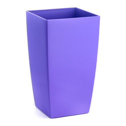 Plastic Fiori Algarve Planter - Mauve - Outdoor Plant Pots & Planters