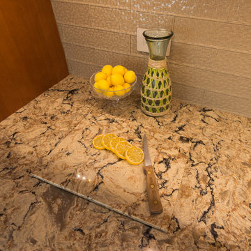 Arlington Heights Large Family Kitchen and Powder Room Remodels
