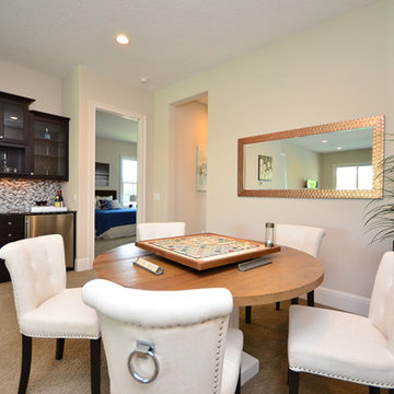 Staged Game Room
