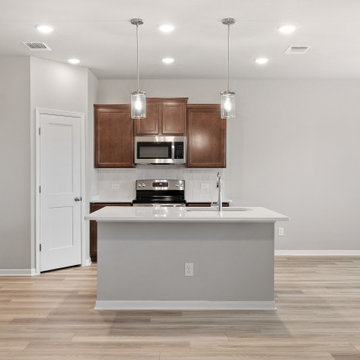 Pecan - Stained Cabinets
