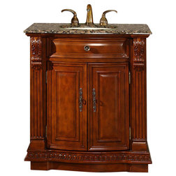 Traditional Bathroom Vanities And Sink Consoles by Silkroad Exclusive