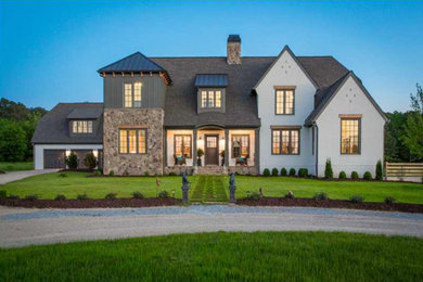 Transitional exterior home photo in Atlanta