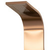 PULSE ShowerSpas Brushed Bronze Stainless Steel Santa Cruz ShowerSpa 1033