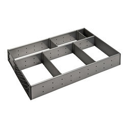 Stainless Steel Drawer Organiser - Cabinet & Drawer Organisers