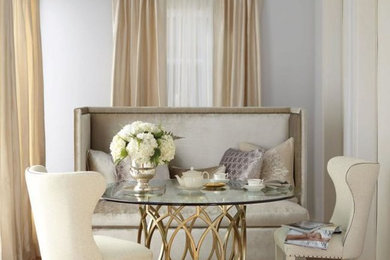 Inspiration for a mid-sized contemporary dining room remodel in DC Metro