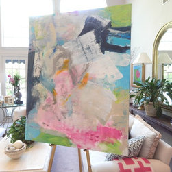 SOLD!!!    Art - Original Abstract Painting, 60 x 48 - Paintings