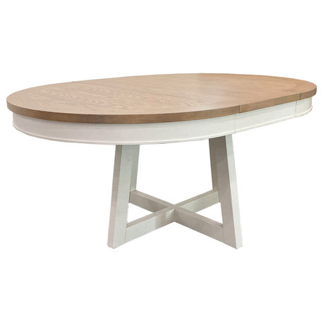 Parker House Americana Modern Dining 48" Round Dining Table, Extends to 66"