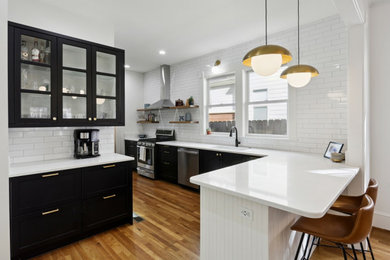 Kitchen - craftsman kitchen idea in Atlanta