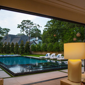 Landscape and negative edge pool