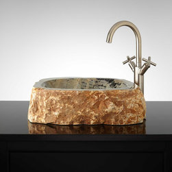 FEUSTEL NATURAL STONE VESSEL SINK - Bathroom Sinks