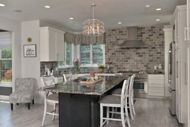 Photo of a classic kitchen in Cleveland.