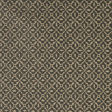 Black And Brown Diamond Outdoor Indoor Marine Upholstery Fabric By The Yard