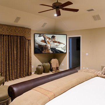 Master Bedroom Audio Video Distribution