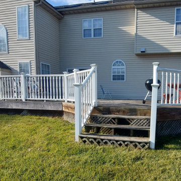 Large deck renovation